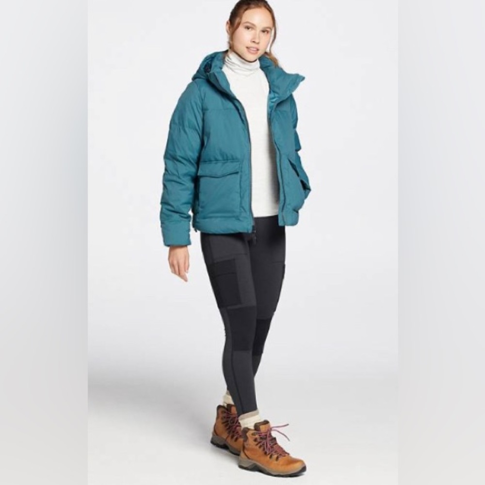 ALPINE DESIGN. Women's Teal Dream Puff Shortie Jacket. Various Sizes. - Picture 1 of 11